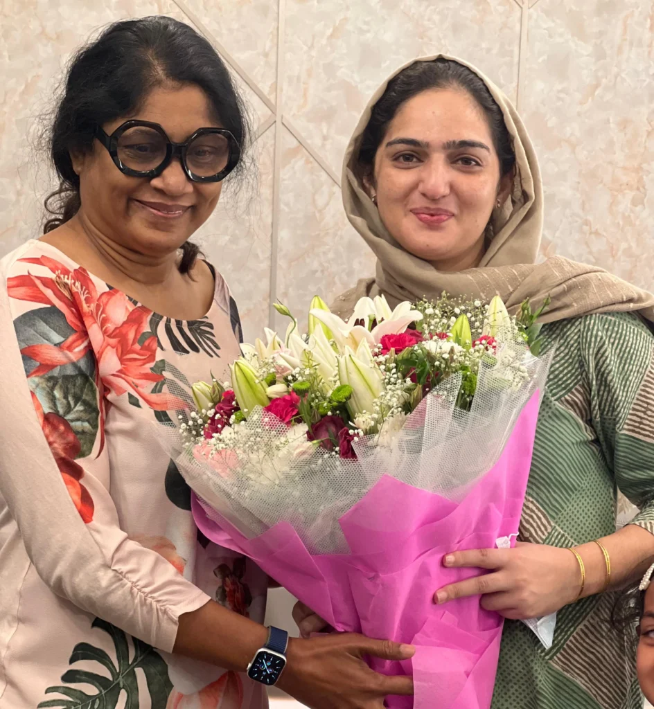 Former Minister of Defence of the Maldives, Mariya Ahmed Didi Former Minister of Defence of the Maldives, Mariya Ahmed Didi visits The Dental lounge | Kalyan Nagar